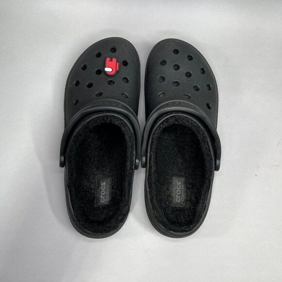 Crocs Men\'s Size 10 Black Classic‎ Lined Clogs main image 7